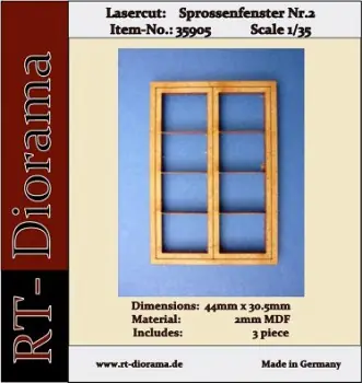LASERCUT PROSSENFENSTER 2 Koopje