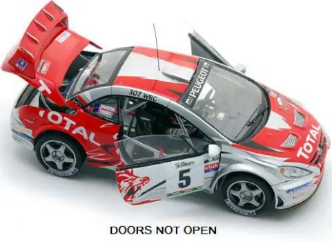 Weekendaanbieding PEUGEOT 307 WRC "TOTAL" - CONDROZ-HUY 2006