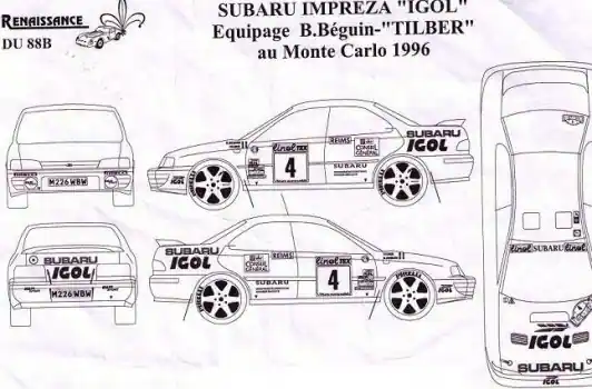 Alleen Vandaag SUBARU LEGACY MONTE CARLO 1996 BEGUIN