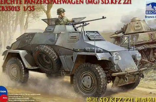 Flitsaanbieding LEICHTE PANZERSPÄHWAGEN (MG) SD. KFZ. 221