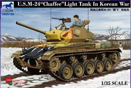 Seizoensaanbieding US M-24 LIGHT TANK ‘CHAFFEE‘ IN KOREAN WAR