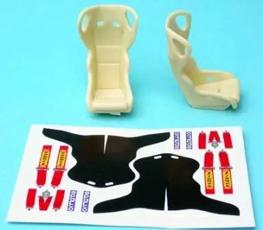 SIDE-BOLSTERED BUCKET /SIEGES RENFORTS LATERAUX + DECAL Lage Prijs