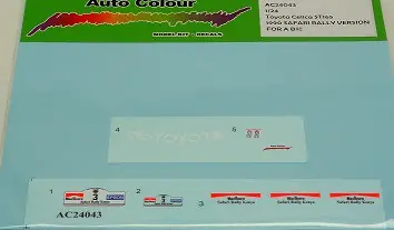 Op = Op TOYOTA CELICA SAFARI 1990