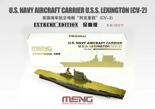 Superprijs U.S. NAVY AIRCRAFT CARRIER U.S.S. LEXINGTON (CV-2)