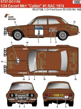 Betrouwbaar FORD ESCORT MK.1 COLIBRI