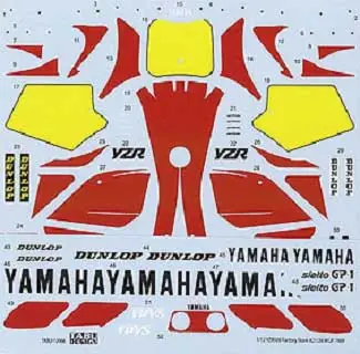 YAMAHA YZR 500 FACTORY TEAM 1989 Direct Beschikbaar