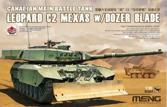 MODERN CANADIAN LEOPARD C2 MEXAS MBT Meest Verkocht