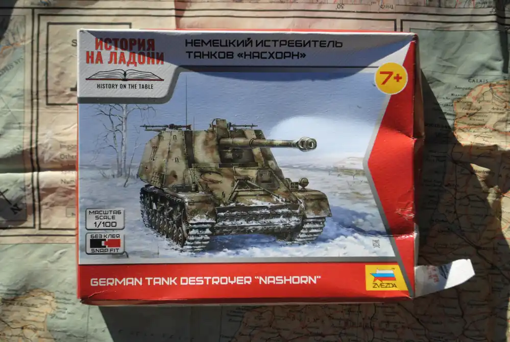 Zvezda 6291 German Tank Destroyer Nashorn Aanbieding