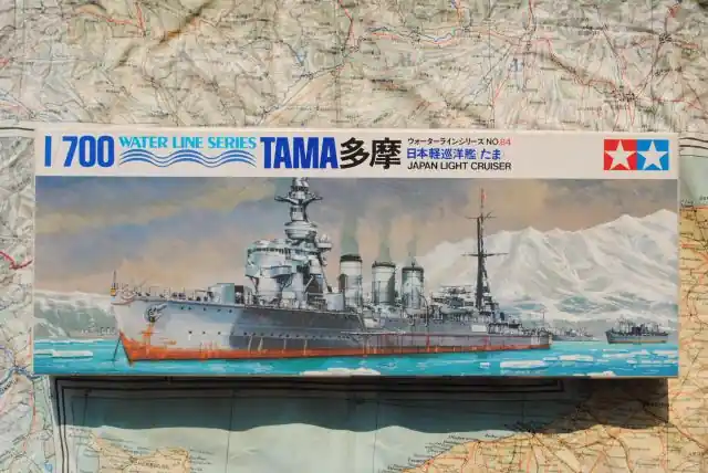 Tijdelijk Beschikbaar Tamiya WL.C084 IJN TAMA Light Cruiser