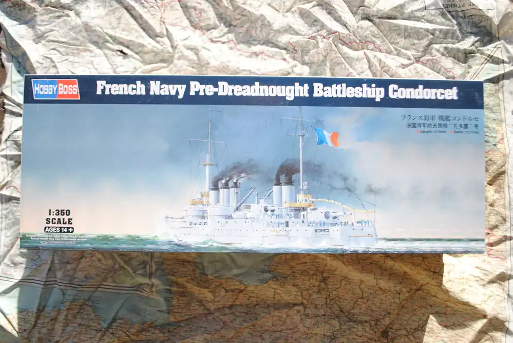 Finale Uitverkoop HobbyBoss 86505 French Navy Pre-Dreadnought Battleship Condorcet