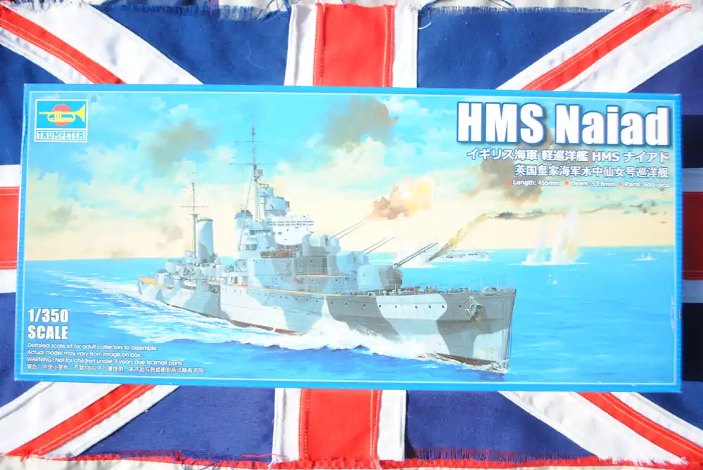 Trumpeter 05366 HMS Naiad Laatste Kans