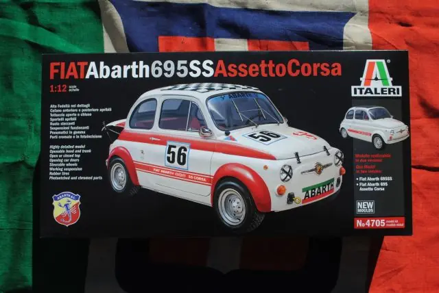 Speciale Aanbieding Italeri 4705 FIAT Abarth 695SS Assetto Corsa