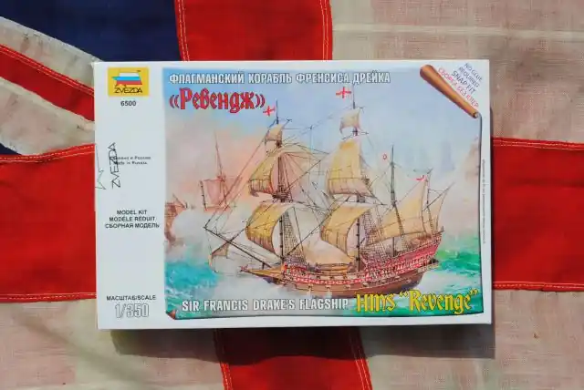 Zvezda 6500 HMS REVENGE Sir Francis Drake‘s Flagship Lage Kosten