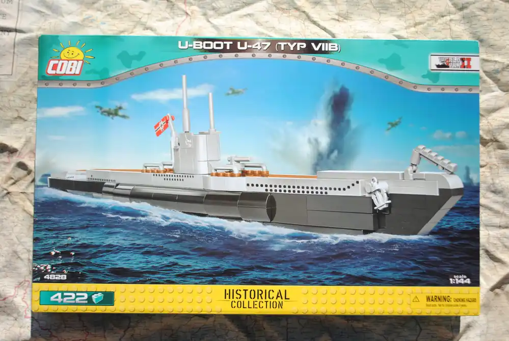 COBI 4828 U-BOAT U-47 typ VIIB Dagaanbieding