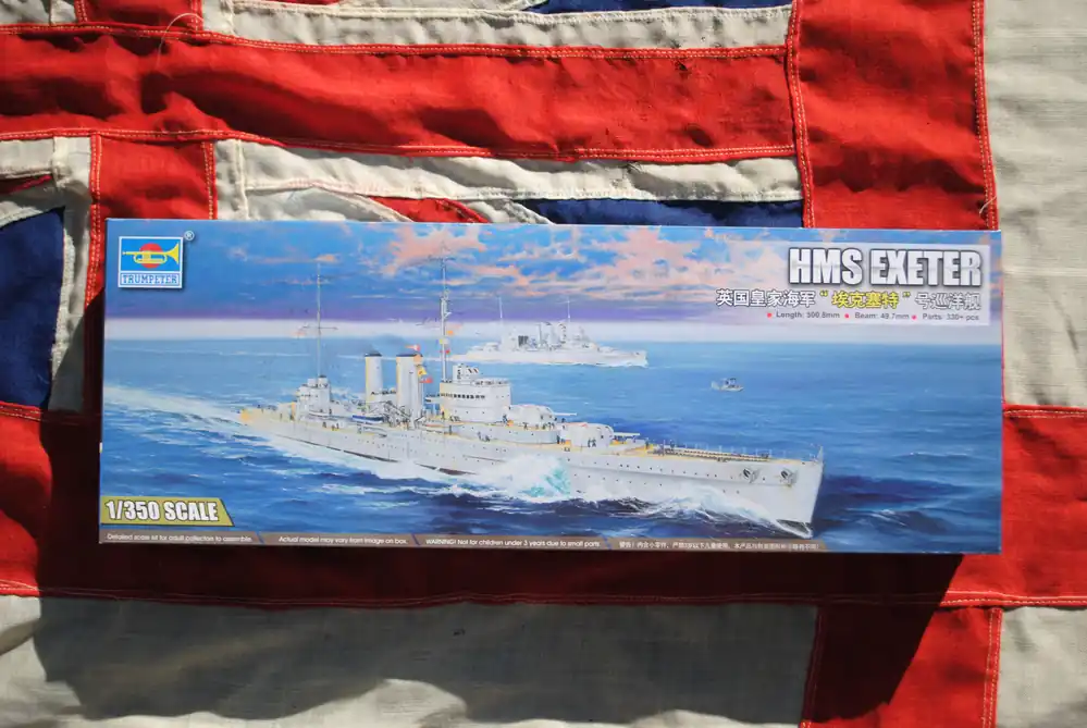 Direct Beschikbaar Trumpeter 05350 HMS Exeter
