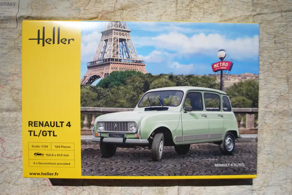 Goedkoop Heller 80759 Renault 4L Version GTL