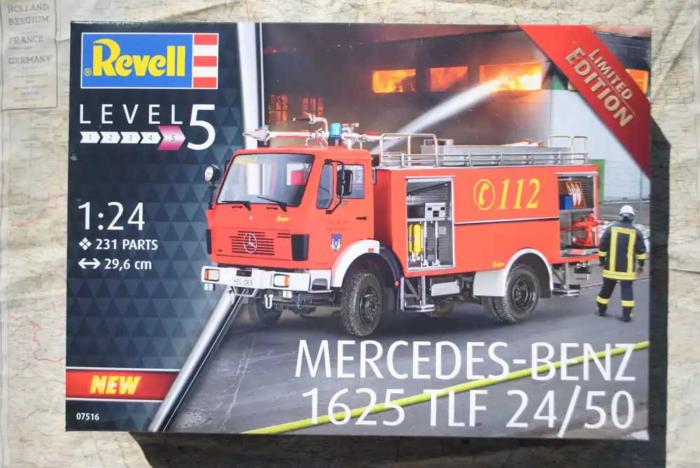 Favoriet Revell 07516 Mercedes-Benz 1625 TLF 24/50