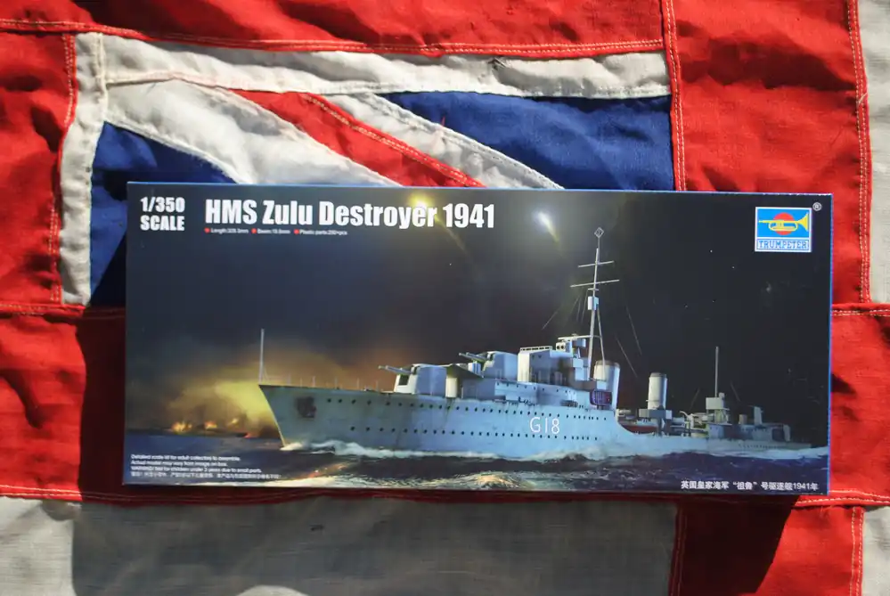 Actieprijs Trumpeter 05332 Tribal Class Destroyer HMS Zulu 1941