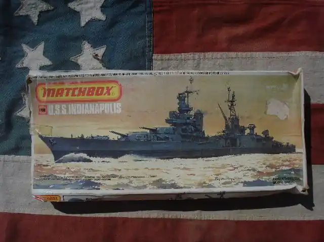 Laatste Versie Matchbox PK-165 U.S.S.INDIANAPOLIS
