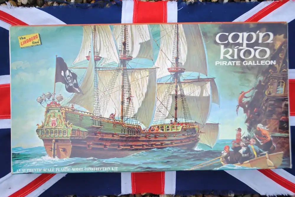 Lindberg 821 Cap‘n Kidd Pirate Galleon ‘Wappen von Hamburg‘ Laatste Kans