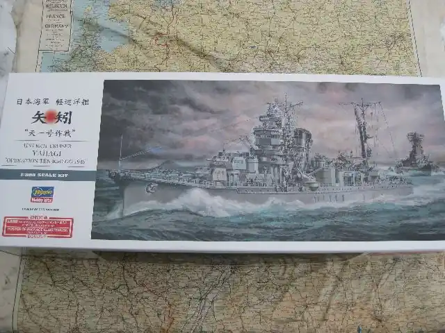 Hasegawa 40026 IJN LIGHT CRUISER YAHAGI Rechtstreeks Van De Fabrikant
