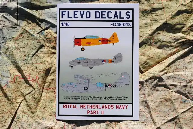 Flevo Decals FD48-013 ROYAL NETHERLANDS NAVY "PART II" Veilige Betaling