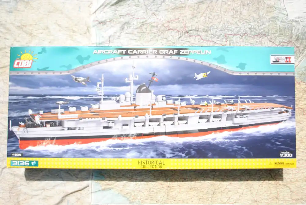 COBI 4826 AIRCRAFT CARIER GRAF ZEPPELIN Exclusieve Aanbieding
