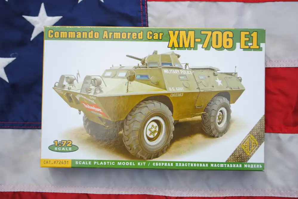 ACE 72431 V-100 ‘XM-706 E1‘ Armored Patrol Car Actieprijs
