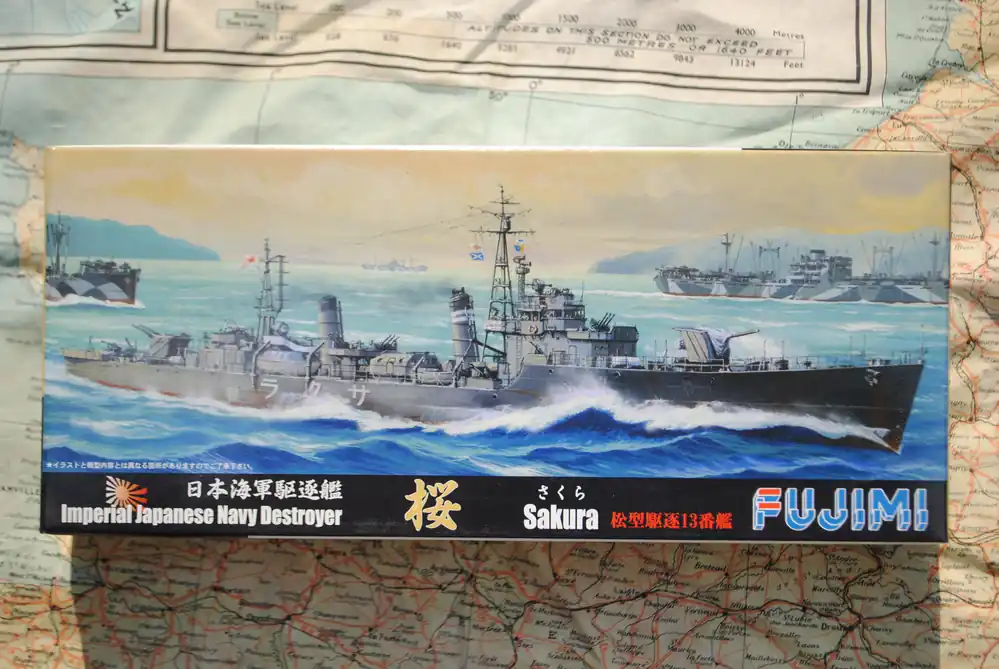 Fujimi 401287 Imperial Japanese Navy Destroyer Sakura Koop Vandaag