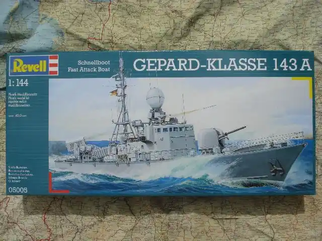 Op = Op Revell 05005 German Schnellboot / Fast Attack Boat GEPARD-KLASSE 1