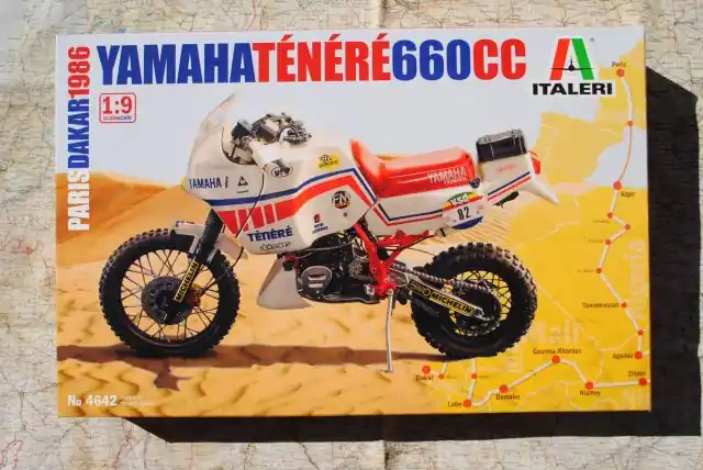 Italeri 4642 YAMAHA TÉNÉRÉ 660cc Paris/Dakar 1986 Fabrieksprijs