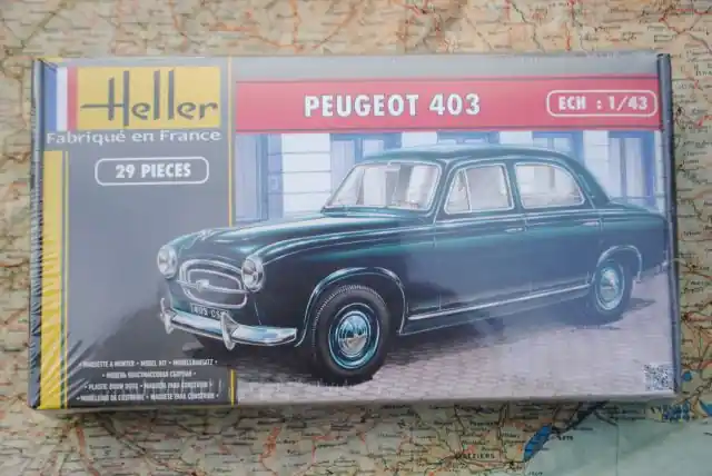 Heller 80161 PEUGEOT 403 Tijdelijk Beschikbaar