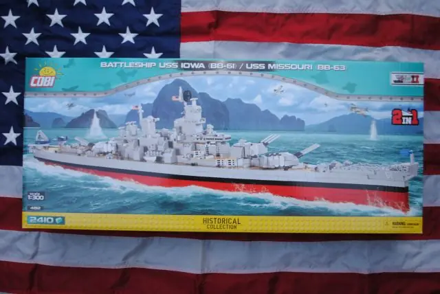COBI 4812 USS IOWA BB-61 or USS MISSOURI BB-63 Finale Uitverkoop