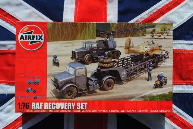 Airfix A03305 Queen Mary trailer met Coles Mk.7 crane Aanbieding