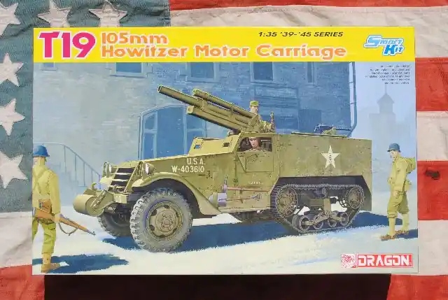 Dragon 6496 T19 105mm Howitzer Motor Carriage Betrouwbaar