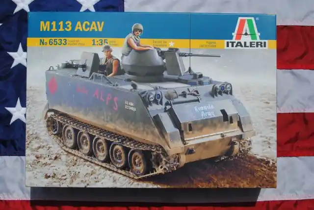 Snelle Levering Italeri 6533 M113 ACAV