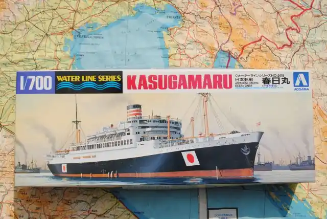 Gecertificeerd AOSHIMA 508 KASUGA MARU Japanese Pacific Ocean Liner