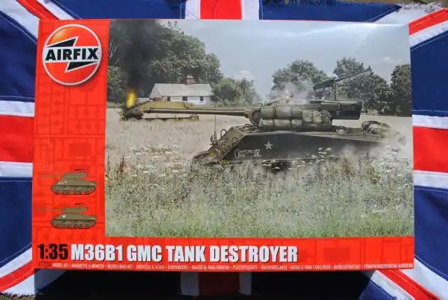 Airfix A1356 M36B1 GMC Tank Destroyer Beperkte Voorraad