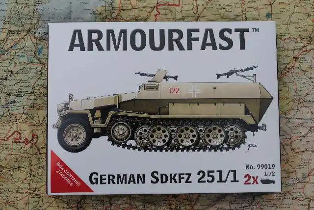 Snelle Levering Armourfast 99019 German Sd.Kfz.251/1