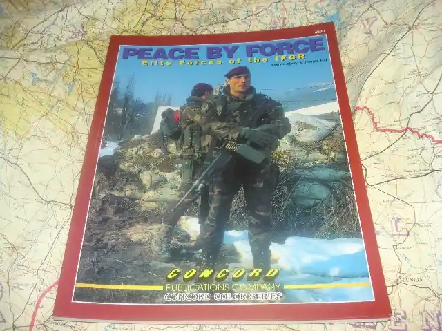 Gratis Retour Concord 4020 PEACE BY FORCE "Elite Forces of the IFOR"