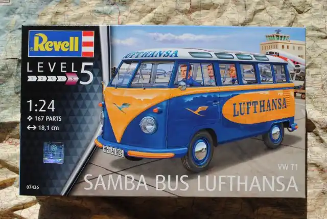 Revell 07436 SAMBA BUS LUFTHANSA Fabrieksprijs