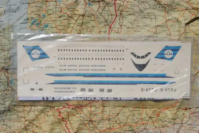 Gereduceerde Prijs DD144-3 KLM BAC 1-11