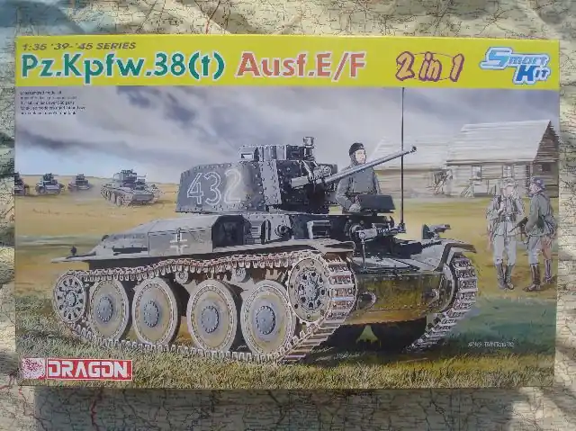 Uitverkoop Dragon 6434 Pz.Kpfw.38(t) Ausf.E/F