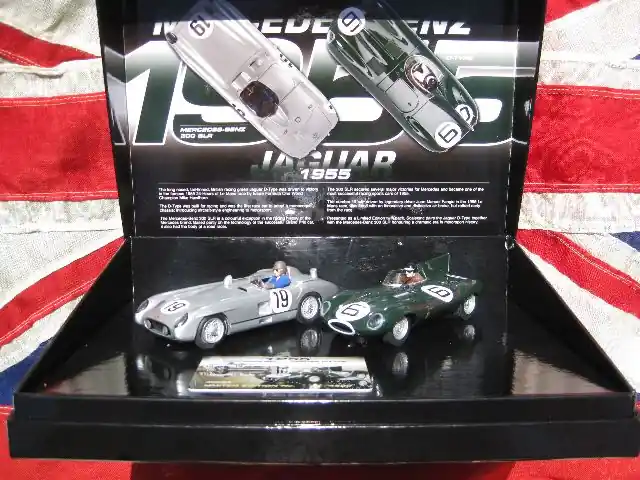 Nieuw ScaleXtric C3058A Le Mans 1955 - Mercedes-Benz / Jaguar