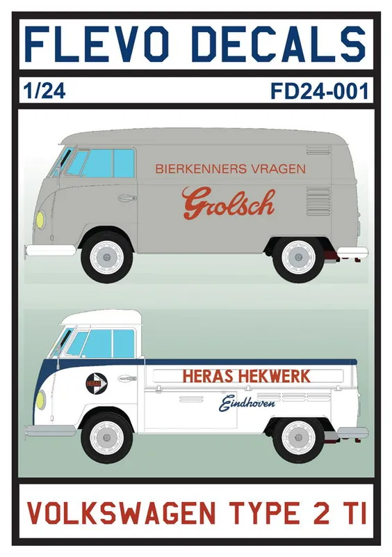 Dagaanbieding FD24-001 Volkswagen Type 2 T1