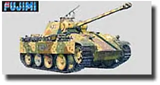 Tijdelijk Beschikbaar FUJ76077 German Panther Ausf.G Medium Tank