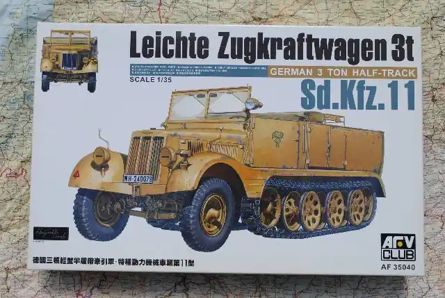 AF35040 Sd.Kfz.11 Leichte Zugkraftwagen 3t German 3 ton Half-Tr Direct Beschikbaar