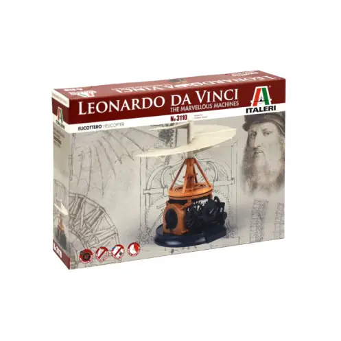 Nieuw Italeri 3110 - Leonardo Da Vinci HELICOPTER -3110