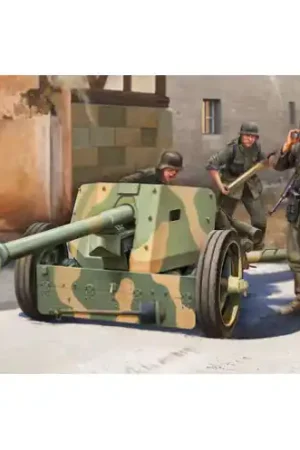 Bestel Nu I Love Kit Merit 61608 - German Pak 40 7.5cm Anti-Tank Gun Miltary bouwpakket 1/16