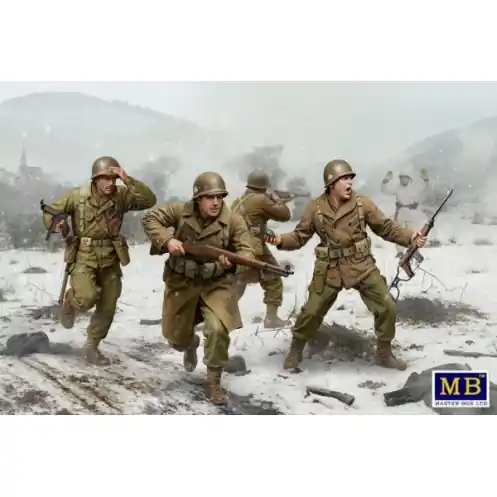 Master Box MB35253 - 1 35 U.S. 101st Airborne Division, Bastogne, December 1944 Op = Op